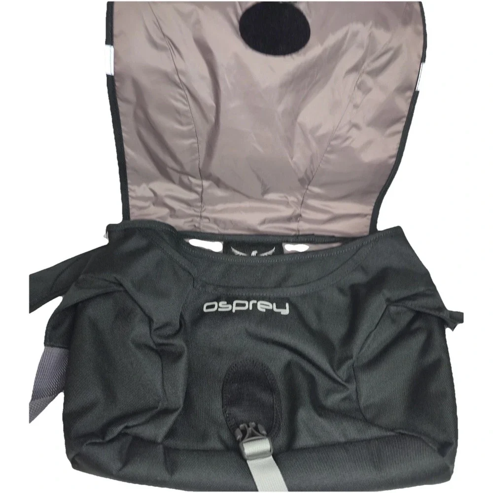 Osprey Momentum Flap Series Messenger Bag Black Active‎ Commute Performance